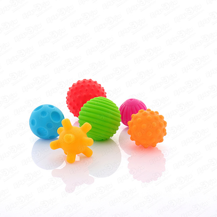 Шарики BUBURU Baby сенсорные 6шт - фото 360 Шарики BUBURU Baby сенсорные 6шт - фото 360