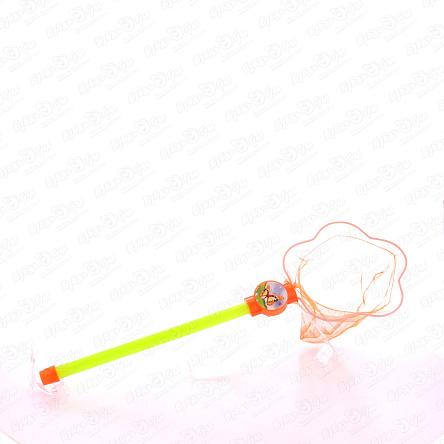 Сачок для ловли насекомых оранжевый 52см - фото 360