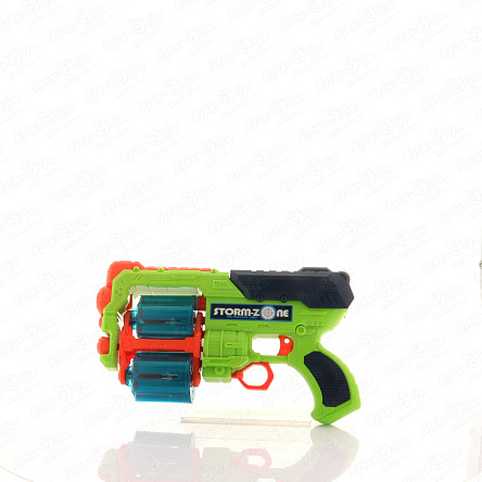 Бластер с мягкими пулями Storm-Zone с двумя барабанами - фото 360