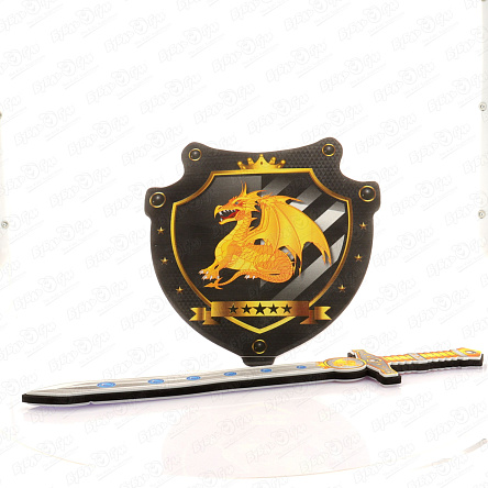 Набор Рыцарь-дракон меч с щитом  - фото 360