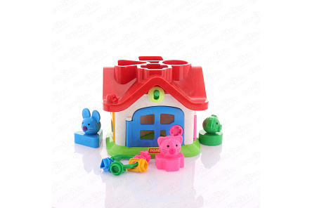 Сортер  ПОЛЕСЬЕ Теремок с ключиками - фото 360