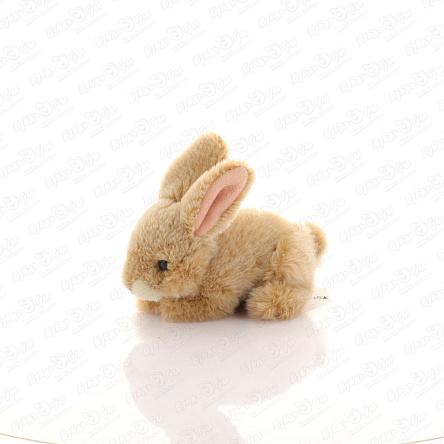 Игрушка мягконабивная кролик бежевый 18см - фото 360
