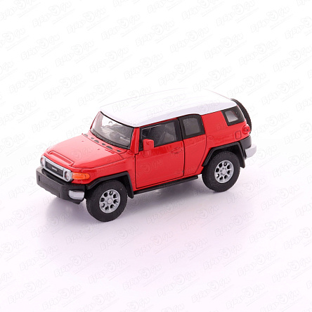 Машинка Welly  Toyota FJ Cruiser металлическая с белой крышей 1:38 с 3лет в ассортименте - фото 360