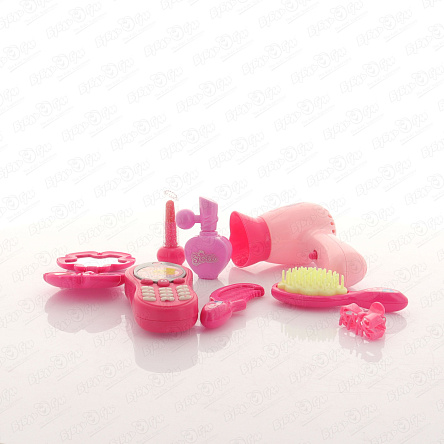 Набор модных аксессуаров с мобильным телефоном и феном - фото 360