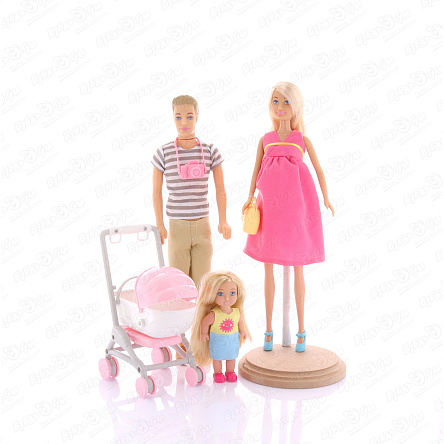 Набор игровой ANLILY Семья с куклой с 3лет - фото 360