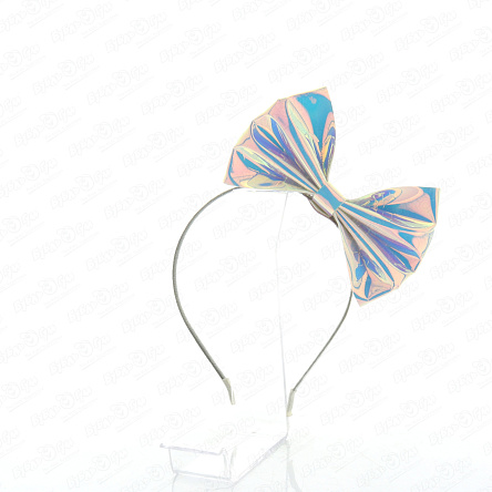 Ободок Неоновый бант в ассортименте - фото 360