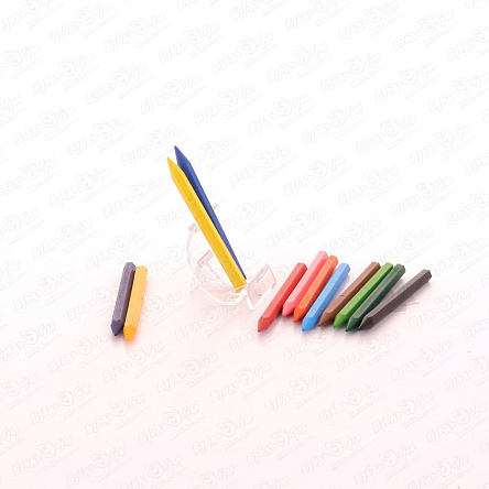 Мелки восковые Луч Zoo 12цветов - фото 360