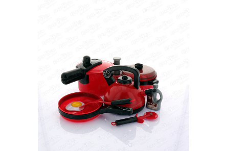 Набор игровой кухонный Happy cook 16предметов - фото 360