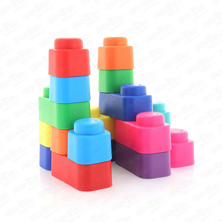 Конструктор Десятое королевство Мягкие кирпичики 16дет - фото 360