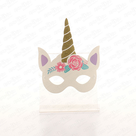Набор для праздника маска единорога 6шт - фото 360