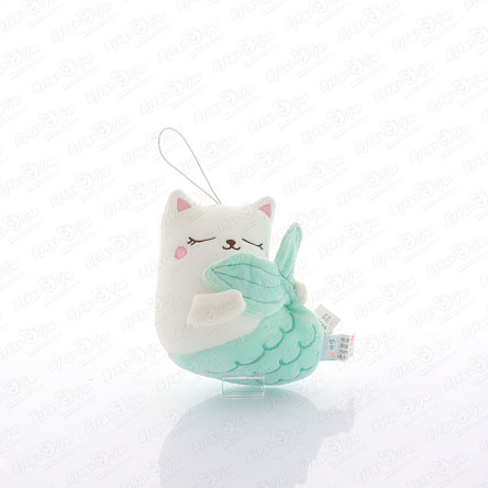 Игрушка-антистресс Киса-русалка мягконабивная зеленая  - фото 360