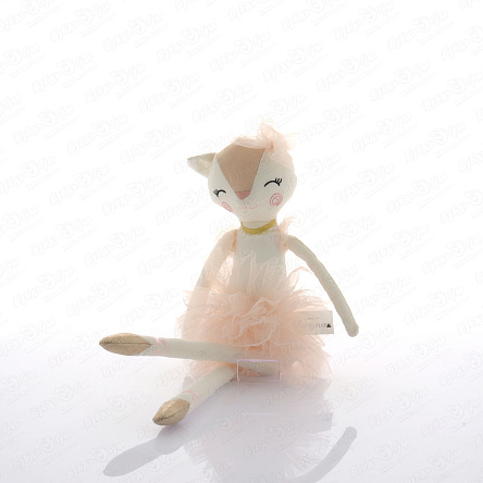 Игрушка мягкая кукла-кошка 35см - фото 360