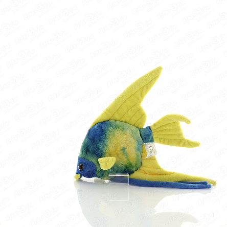 Игрушка мягконабивная Рыбка желто-синяя 15см - фото 360