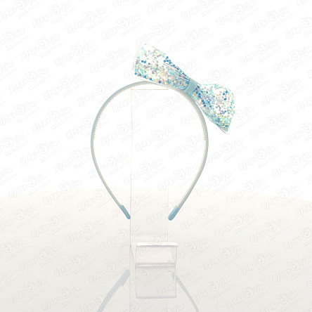 Ободок с бантом-бабочкой конфетти в ассортименте - фото 360