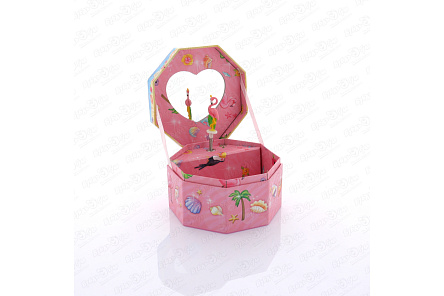 Шкатулка музыкальная «Фламинго» - фото 360