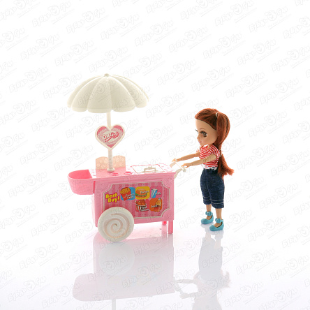 Кукла с тележкой мороженного - фото 360
