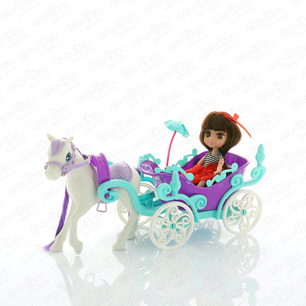 Набор игровой Кукла в карете OMG Gerly Princess с лошадью в ассортименте - фото 360