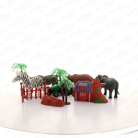 Набор игровой фигурки Lanson Toy Дикие животные - фото 360