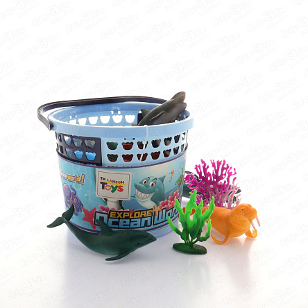 Набор фигурок Морские животные 5шт - фото 360