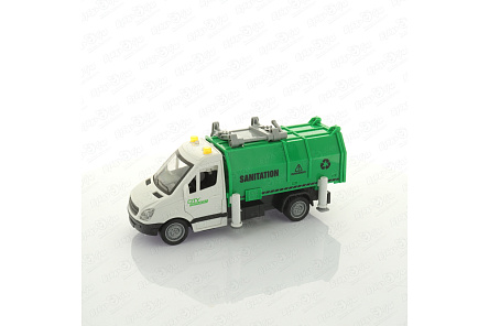 Мусоровоз Lanson Toys инерционный световые звуковые эффекты 1:16 - фото 360