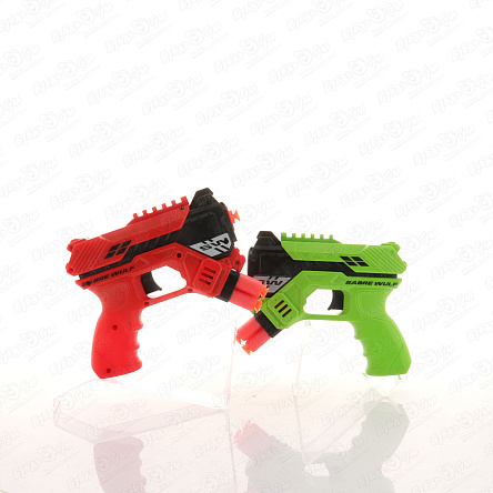 Набор бластеры с мягкими пулями 2шт - фото 360