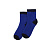 Носки Lanson Kids с черными вставками синие