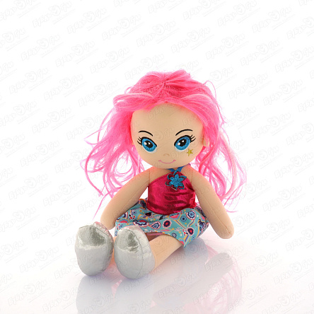 Игрушка Кукла с розовыми волосами 40см  - фото 360