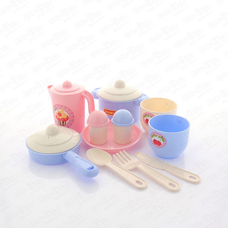 Набор детской посуды ПОЛЕСЬЕ Хозяюшка на 6 персон 38эл - фото 360