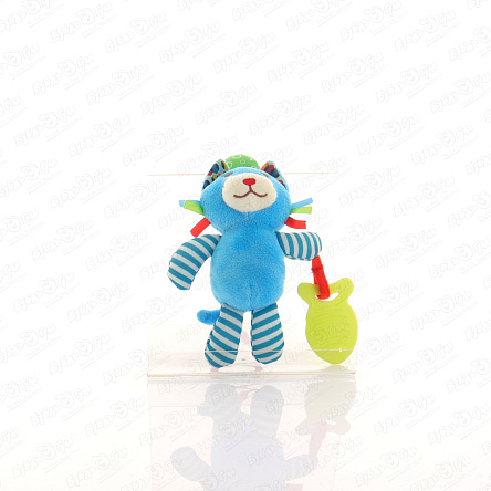 Игрушка-подвеска мягкая Полосатый котик - фото 360