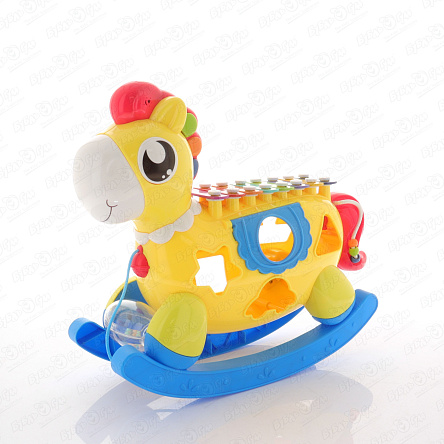 Игрушка озвученная Huanger Пони с ксилофоном - фото 360 Игрушка озвученная Huanger Пони с ксилофоном - фото 360