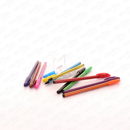 Набор ручек шариковых 10цветов  - фото 360 Набор ручек шариковых 10цветов  - фото 360