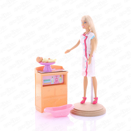 Набор игровой Lanson Toys кукла доктор с аксессуарами 29см - фото 360