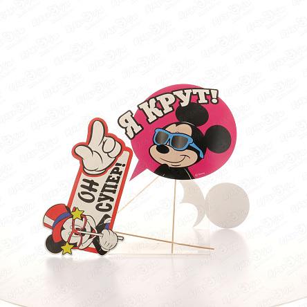 Набор для фотосессии Disney Микки Маус 9шт - фото 360 Набор для фотосессии Disney Микки Маус 9шт - фото 360