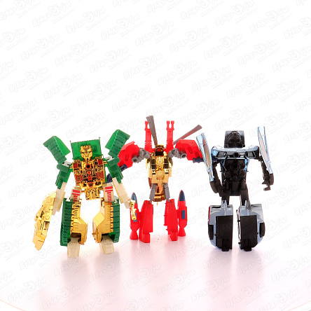 Робот-трансформер SUPER ROBOTS серия хром в ассортименте  - фото 360