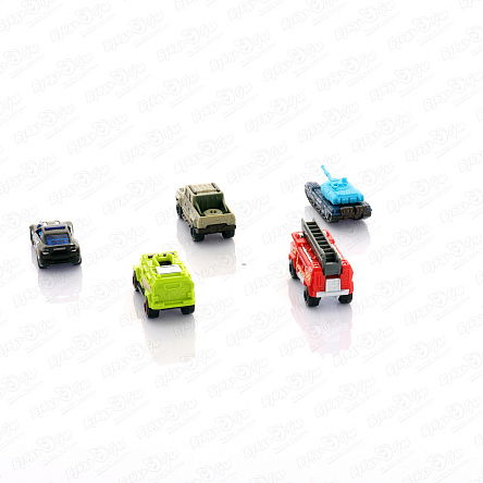 Набор машин Metal Machines City Force металлические 5шт 1:64 в ассортименте - фото 360