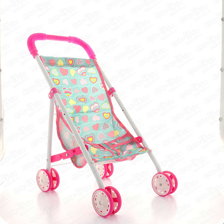 Коляска-трость Lanson Toys для куклы розово-голубая - фото 360 Коляска-трость Lanson Toys для куклы розово-голубая - фото 360