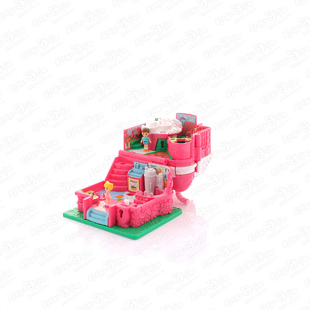 Набор Lanson Toys миниатюрный раскладной Кофейня с куклой - фото 360