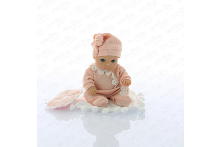 Пупс Lanson Toys Baby So Lovely с одеялом в розовом костюме  - фото 360