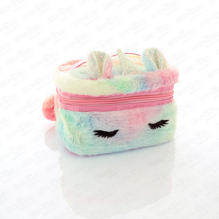 Сумочка меховая Спящий единорог - фото 360