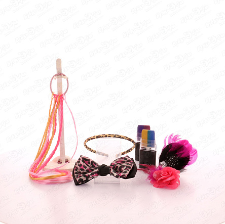 Набор для дизайна волос LUKKY Цветные локоны - фото 360