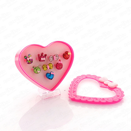 Набор украшений в шкатулке 8 колец в ассортименте - фото 360