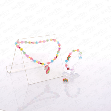 Набор украшений Единорог разноцветный - фото 360