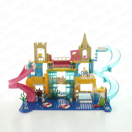 Конструктор Lanson Toys Аквапарк 715дет  - фото 360