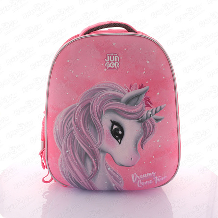 Ранец JUNGER корпусный с рисунком Сказка о единороге - фото 360