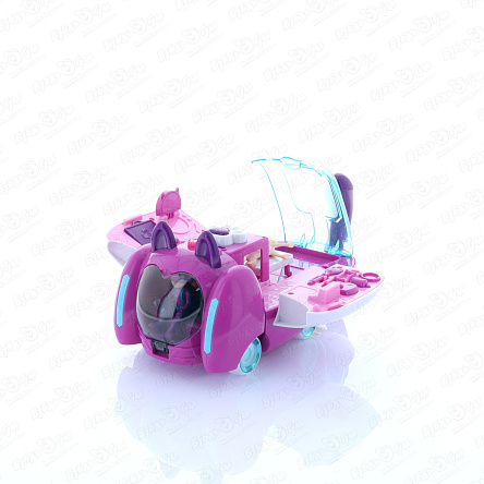 Набор игровой Petrinix Мега-трансформ 2в1 Китти с фигуркой - фото 360