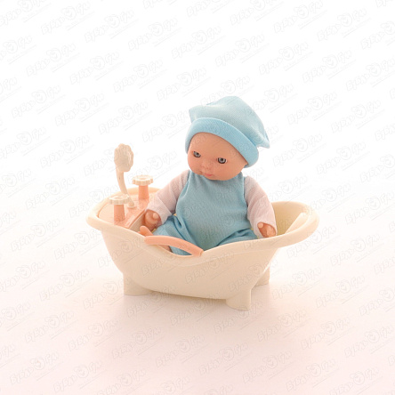 Пупс Lanson Toys с ванночкой 15см - фото 360