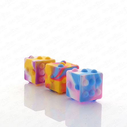Игрушка-жмяка 1TOY Игральный кубик в ассортименте - фото 360