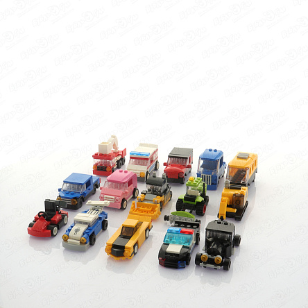 Конструктор Lanson Toys Городской транспорт 16в1 в ассортименте - фото 360