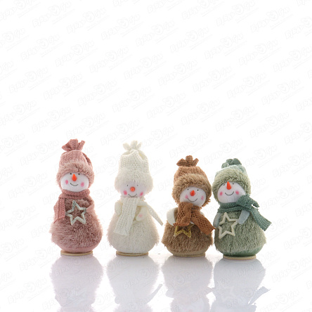 Игрушка сувенирная новогодняя Снеговик в ассортименте 12см - фото 360 Игрушка сувенирная новогодняя Снеговик в ассортименте 12см - фото 360