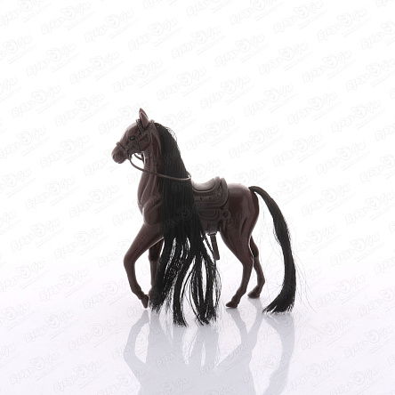 Фигурка лошадка с гривой в ассортименте - фото 360